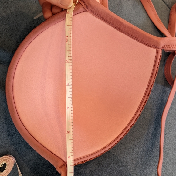 Crochet Detail Large Bust Underwire Bikini Top - Picture 7 of 9